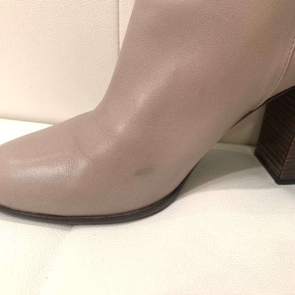 SERGIO ROSSI Round Toe Heeled Boots Sz 39.5 - Picture 4 of 7